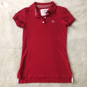 Red Aeropostale polo shirt